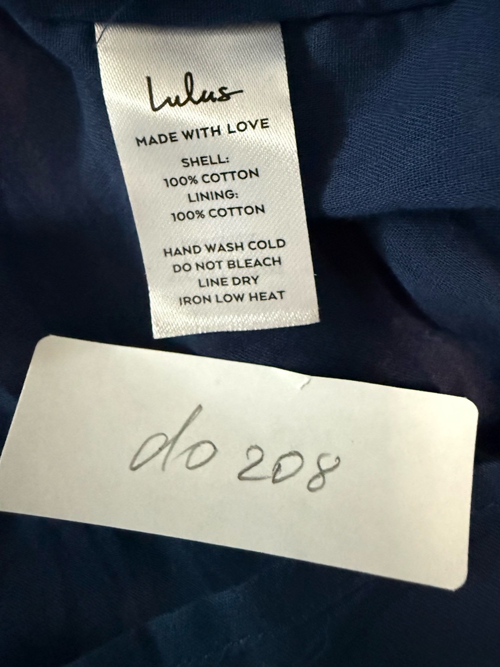 Lulus You Grow Girl Navy Floral Print One-Shoulder Midi Dress Size S - Picture 8 of 8